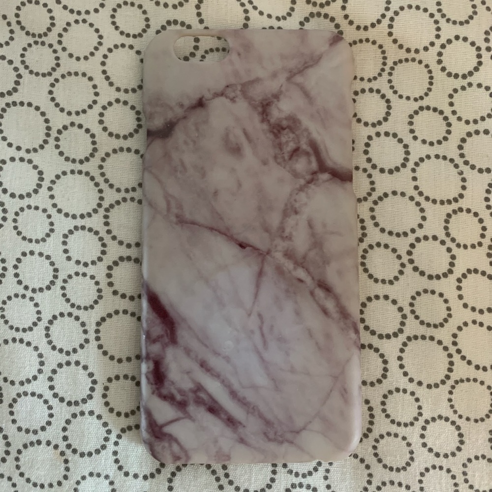 iPhone 6 marble case 💜